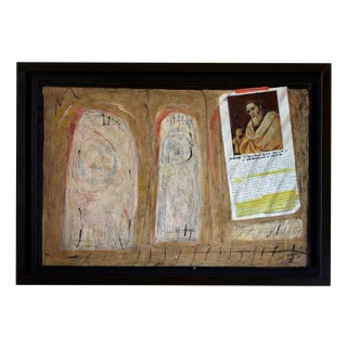 Massimo D'orta, The Chemistry Lesson, 2007, Oil on Canvas, Framed For Sale