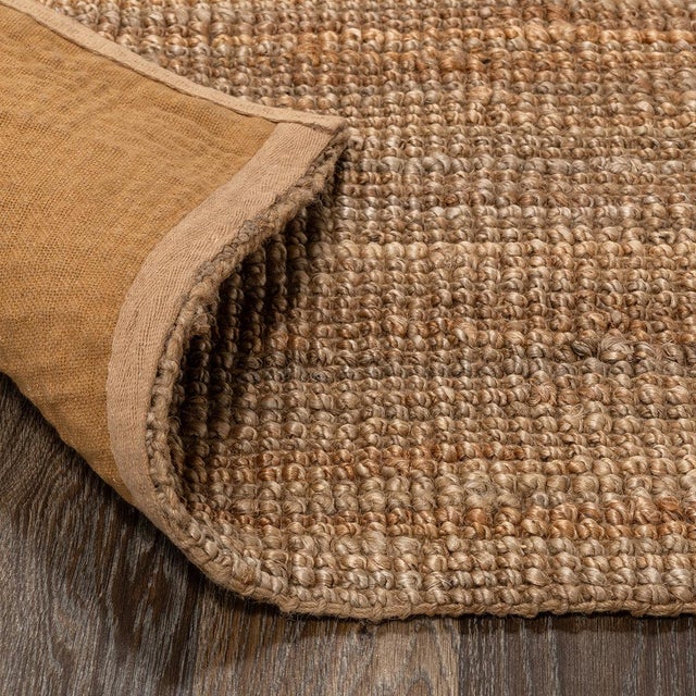 Newport Jute Natural Rug - 8 X 10 For Sale - Image 4 of 5