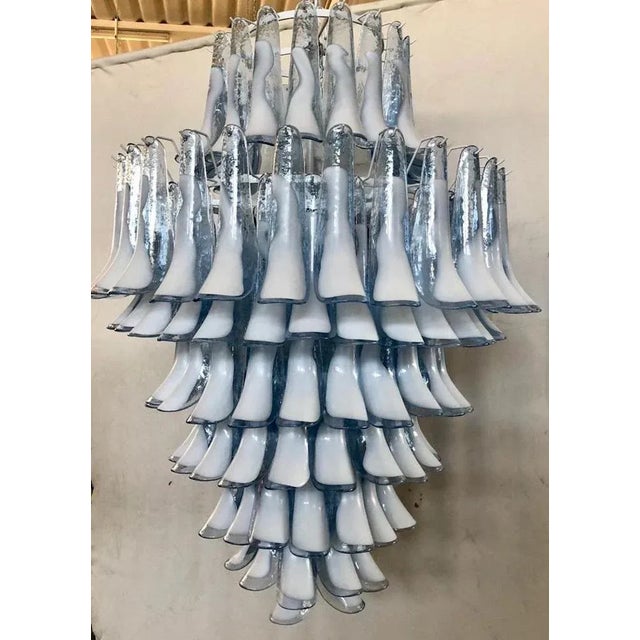 Mid-Century Modern Mid-Century Round Chandelier in Murano Glass, 2000s For Sale - Image 3 of 9