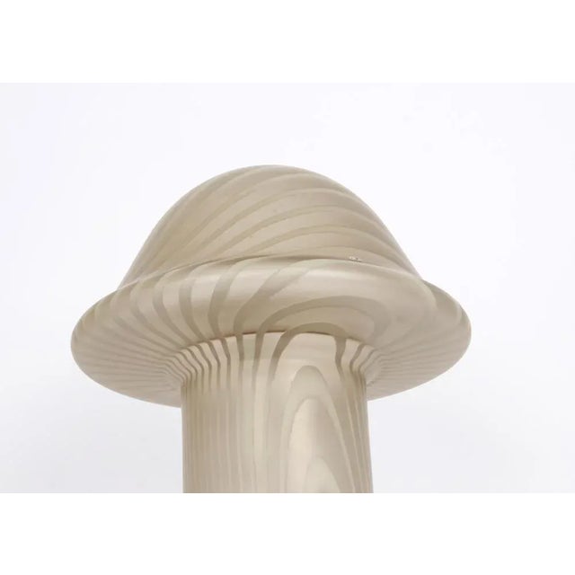 Glass Mushroom Table Lamps from Peill & Putzler, Germany, 1970s For Sale - Image 8 of 9