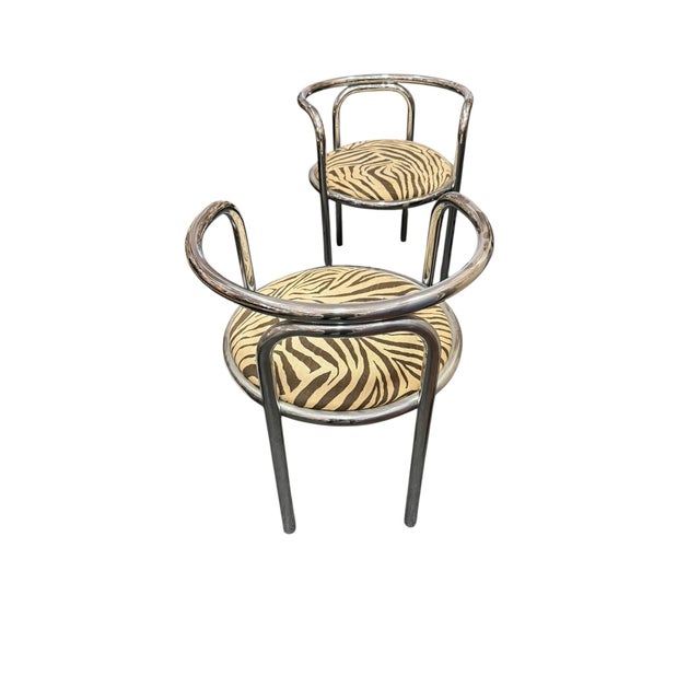1960s Gae Aulenti Locus Solus Chairs - A Pair For Sale - Image 12 of 16