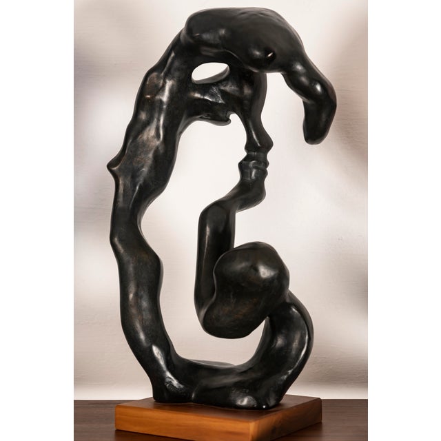 Klara Sever, Surrealist Sculpture of a Woman, 1979, Plaster For Sale - Image 3 of 9