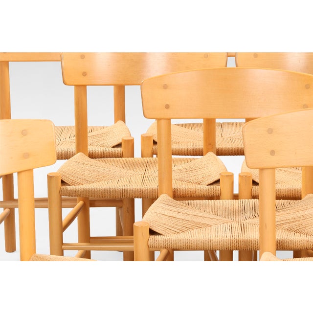 J39 Dining Chair by Børge Mogensen for FDB Møbler, Denmark, 1950s For Sale - Image 6 of 8