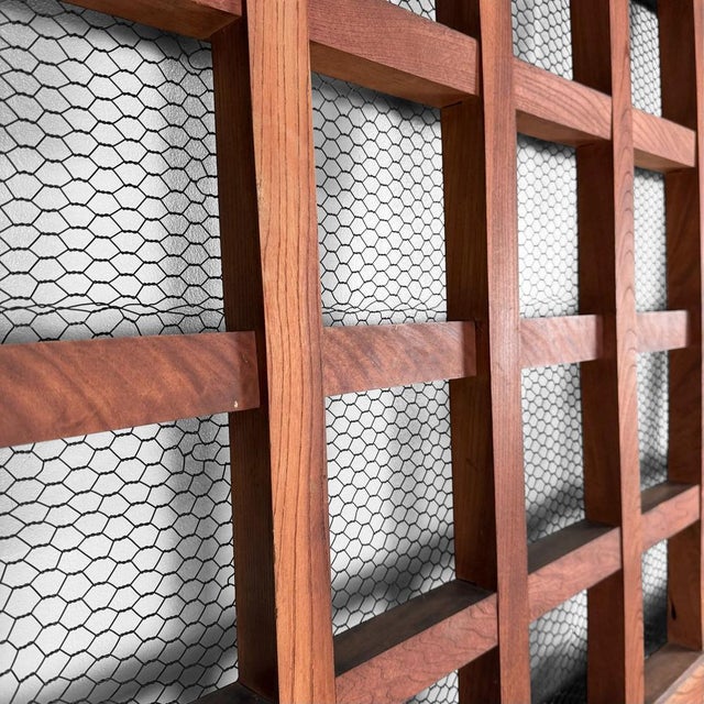 This original Japanese sliding door is a strong architectural piece that instantly adds atmosphere through the combination...