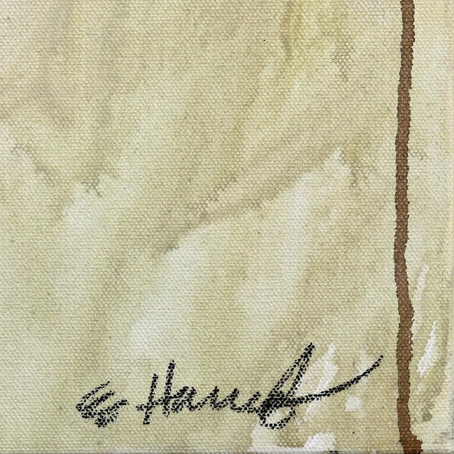 Gisela - Abstract Expressionist Contemporary Figurative Portrait Original Artwork by Erin Hammond For Sale In Los Angeles - Image 6 of 9