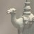 White Vintage White Lacquered Berman Camel Lamp With Custom Tassel Fringe Shade - Newly Painted For Sale - Image 8 of 13
