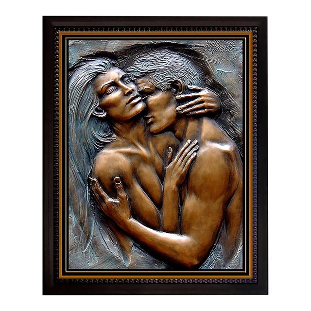 EMBRACING Bronze Sculpture, Bill Mack For Sale
