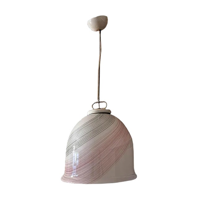 Murano Colored Glass Pendant Lamp, Italy, 1970s For Sale