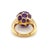 Gold Pomellato Amethyst 18k Rose Gold Harem Cocktail Ring - Size 6.5 For Sale - Image 8 of 12