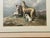 Sir Edwin Henry Landseer 1880 Hand-Colored Engraving "Highland Dogs" After Sir Edwin Landseer in Custom Burlwood Frame For Sale - Image 4 of 11