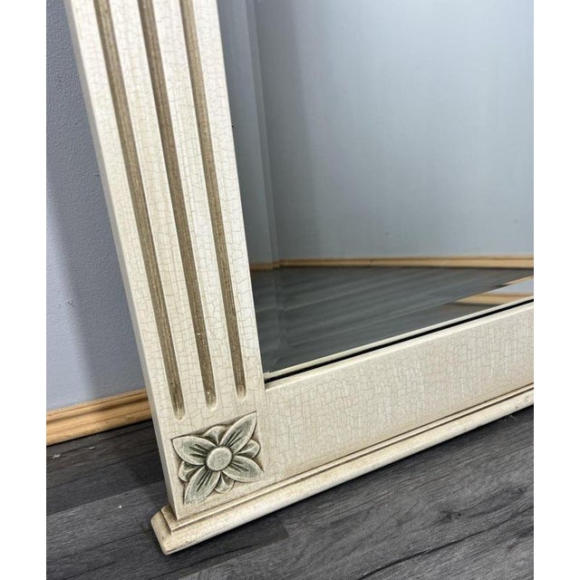 Vintage Carved Wall Mirror For Sale - Image 3 of 9