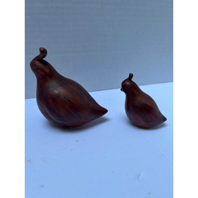 Farmhouse Ceramic Bird Figurines For Sale - Image 3 of 6