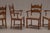 Mid-Century French Dining Chairs after Charles Dudouyt, 1950s, Set of 4 For Sale - Image 17 of 18