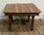 Brown Vintage English Oak Pub Table Dining Table For Sale - Image 8 of 9