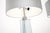 Blue Italian Murano Glass Quatrefoil Table Lamps from Donghia, 2000, Set of 2 For Sale - Image 8 of 11