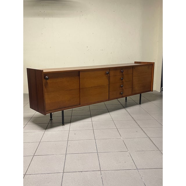 Modernist Teak Wood Sideboard, 1960s For Sale - Image 12 of 18