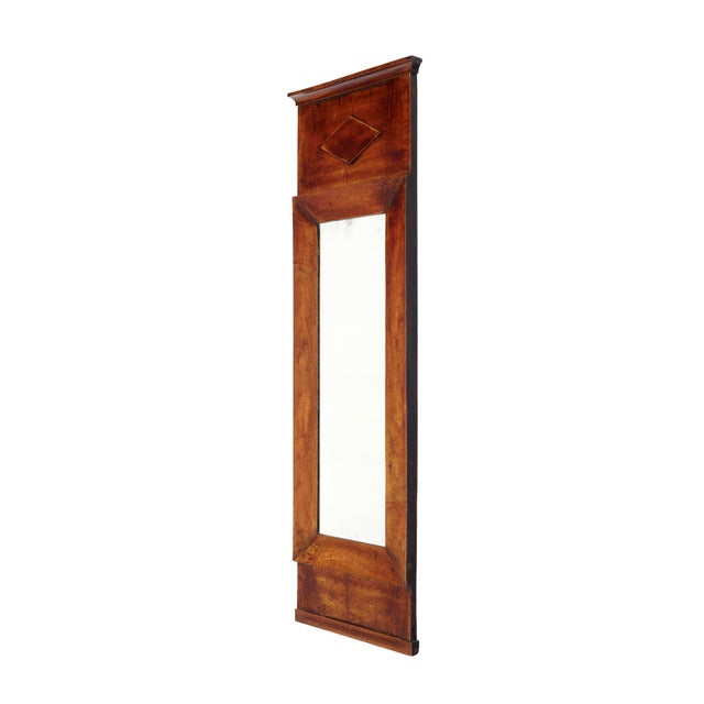French French Directoire Period Wooden Mirror For Sale - Image 3 of 9