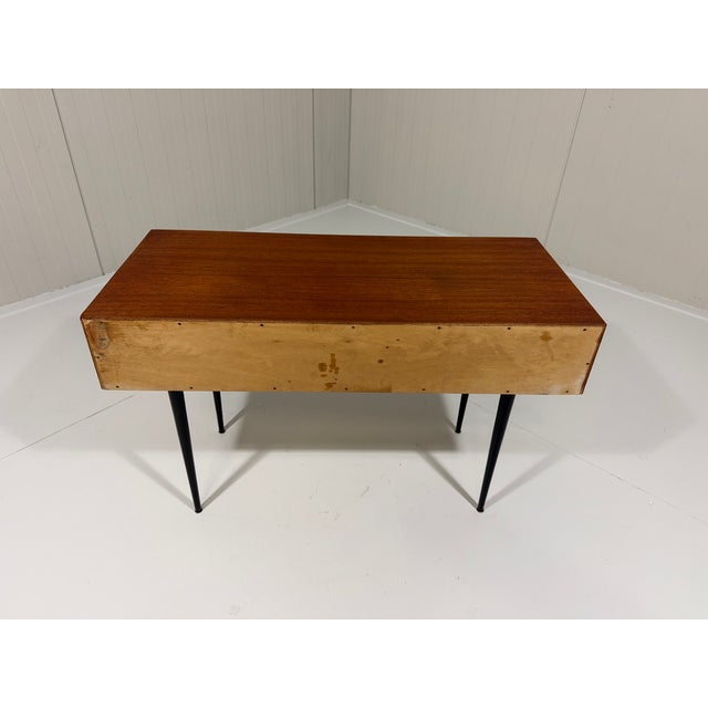 Black Small Console Table from Asko, Finland, 1960s For Sale - Image 8 of 15