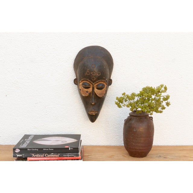 Carved Wood African Tribal Mask For Sale - Image 9 of 9