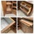 Vintage Wood and Bamboo Tiki Dry Bar Set + Four Matching Swivel Bamboo Stools For Sale - Image 10 of 12
