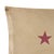 This large vintage California flag is made from a cotton cloth, with printed bear visible on both sides and red stripe...
