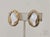 Shell Vintage Signed Napier Modernist Mother-Of-Pearl Clip Earrings, 1982 - 2 Pieces For Sale - Image 7 of 9