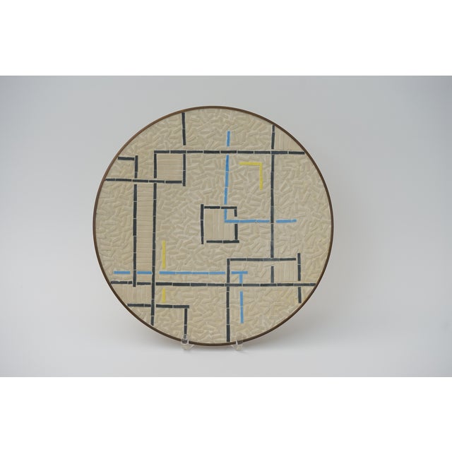 Mid-Century Mosaic Bowl by R. Zimmermann for Ritter, 1950s For Sale - Image 9 of 9