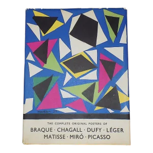Vintage Mid 20th Century Henri Matisse Abstract Color Lithograph