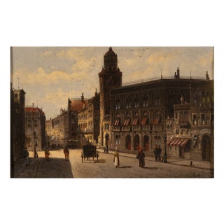 August Von Siegen, Padua, Oil Painting For Sale