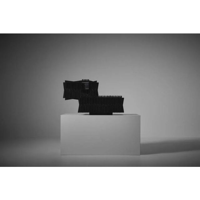 1940s Edison Parra, Abstract Kinetic Composition, 1970s, Plastic & Wood For Sale - Image 5 of 12