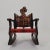 Antique spanish solid wood rocking armchair hand-carved, 1900s. Great condition. Dimensions: h: 91 cm, w: 62 cm, d: 67 cm,...