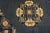 1980s Royal Blue Medallion Vintage Art Deco Modern Chinese Peking Room Size Rug For Sale - Image 9 of 15