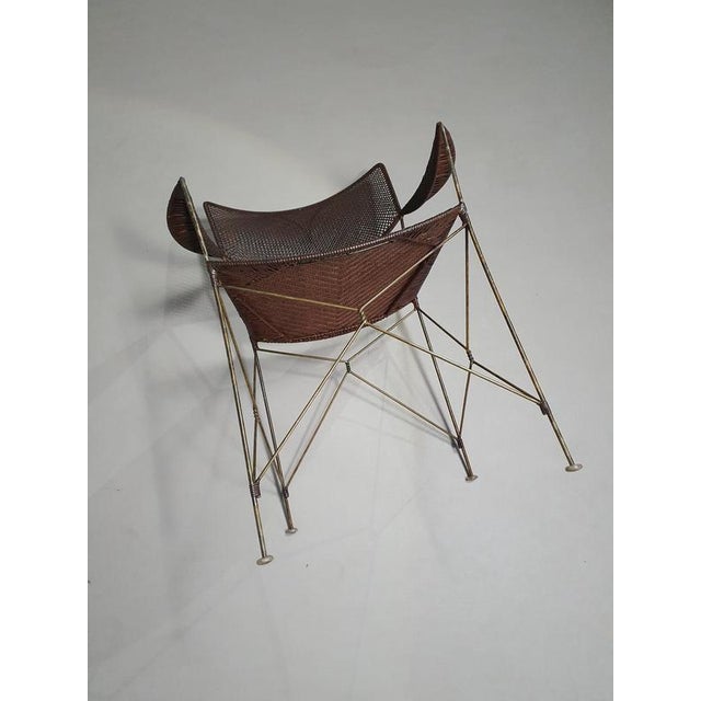 Rattan Dining Set from Yuzuru Yamakawa, Set of For Sale - Image 14 of 18