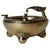An extraordinarily refined and highly sculptural Art Deco ashtray, most likely crafted in Austria during the 1920s or...