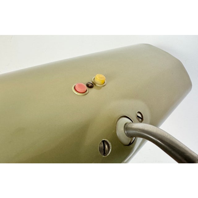 1960s Industrial German Adjustable Flourescent Table Lamp, 1960s For Sale - Image 5 of 18