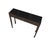 Black Vintage Chinese 37" Long 3-Drawer Console Table For Sale - Image 4 of 4