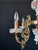 Antique Chandelier in Ceramic and Brass, 1960s For Sale - Image 6 of 11