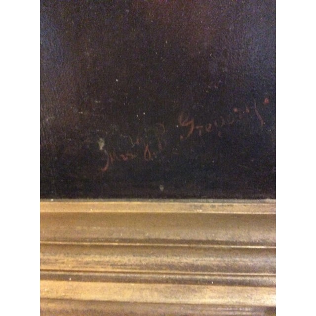 19th Century Portrait Oil Painting of a Distinguished Gentleman, Framed For Sale - Image 6 of 13