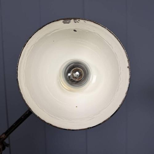 Black Table Lamp with Enamel Shade from Rademacher For Sale - Image 6 of 18