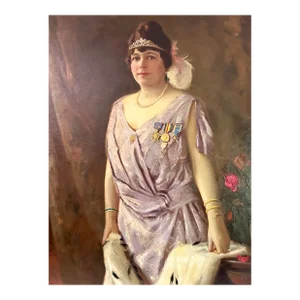 1927 Portrait of Mrs Charles D Westcott by Hans Schlereth
