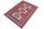 Shabby Chic Tribal Shirwan Red/Beige Wool Rug - 4'7''x6'2'' For Sale - Image 9 of 10