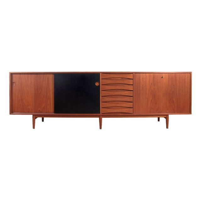 Model 29 Sideboard in Teak by Arne Vodder for Sibast, Denmark, 1950s For Sale