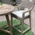 The Lucia Olefin Fabric Outdoor Counter Stool brings weather-resistant seating to patios, poolside bars, and covered...