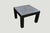 Andrianna Shamaris Riverstone Teak Wood Side Table For Sale - Image 4 of 5