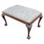 Mid 20th Century Mid-20th Century Chippendale-Style Ottoman For Sale - Image 5 of 18