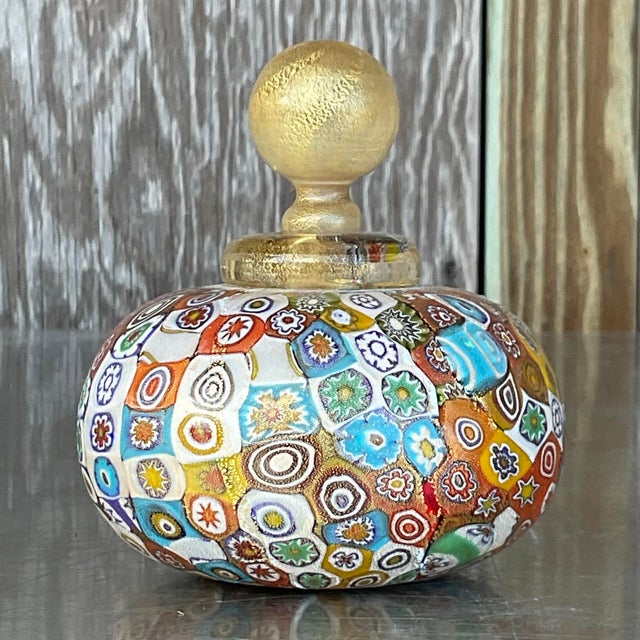 Mid-Century Modern Vintage Italian Gambaro and Poggi Perfume Bottle For Sale - Image 3 of 6
