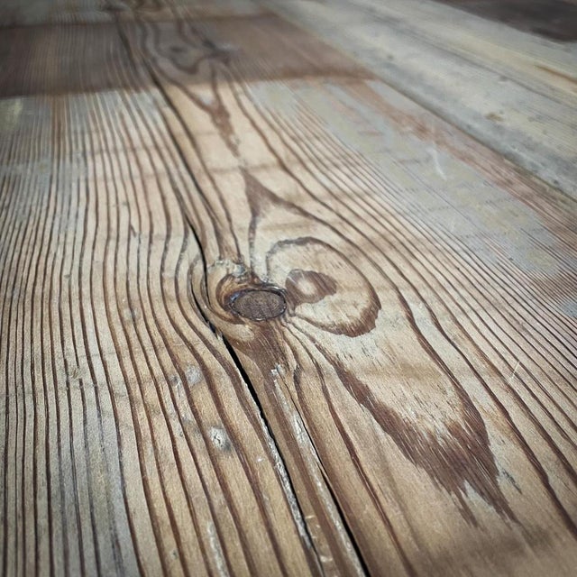 Industrial Dining Table with Steel Machine Base For Sale - Image 14 of 18