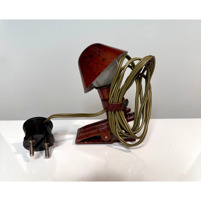Small Travel Clamp Reading Lamp in Bakelite, 1950s For Sale - Image 17 of 18