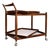 Sergio Rodrigues Brazilian Rosewood Bar Cart With Removable Trays, 1960s For Sale