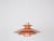 Vintage Danish Capri Pendant Lamp by Kurt Wiborg for Jeka, 1980s For Sale - Image 4 of 12